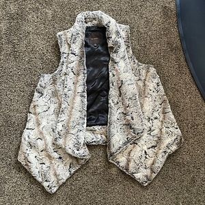 The Limited Faux Fur Vest